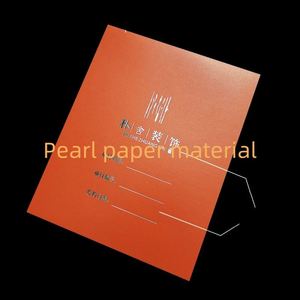Bolsa para Archivos Personalizada, Papel Perlado, Decoración en Dorado, Bolsa para Contratos, Sobre para Archivos, Carpeta con Logotipo Personalizado, Bolsa de Seguridad - Product Image 4