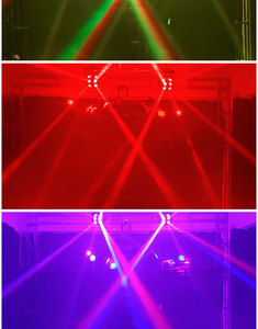 2025 nuovo Hengyu nuovo Design 360 di rotazione di calcio luci a testa mobile con luce da discoteca a Led per il palco Ktv Bar Dj Club Light - Product Image 5