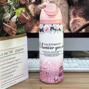 Bouteilles d'eau isothermes personnalisées avec logo, sans BPA, pour le sport et les fruits, vente en gros - Product Image 4