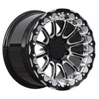 FSB Neue 17X10,5 Geschmiedete Aluminium-Beadlock-Felge 6x135 Chrom-Finish 3-Jahres-Garantie LKW-Drag-Racing-Räder für F150
