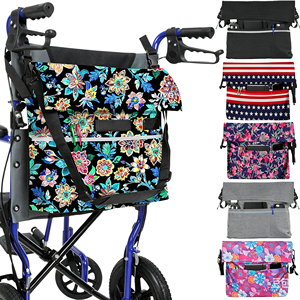 Reusable Walker <b>Bags</b> for Rolling Walker <b>Under</b> <b>Seat</b> Rollator <b>Bags</b> Rollator Basket Accessory for Women Men Seniors - Product Image 1