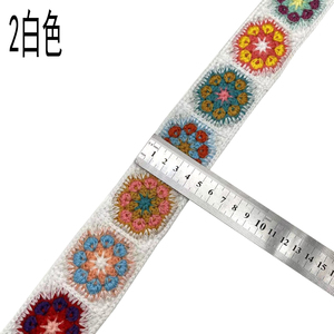 13 yards Fancy Crochet hoa heartsummer thiết kế cắt tỉa phụ kiện Chuỗi Crochet ren băng Crochet ren TRIM - Product Image 2