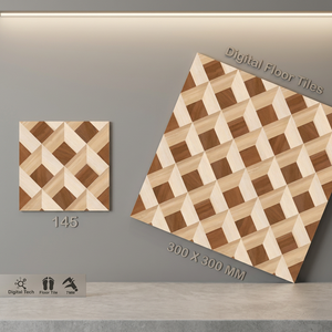 กระเบื้องปูพื้นเซรามิกดิจิตอลเคลือบเงา ยี่ห้อวิสตาร์ ขนาด 300x300 มม. ลายหิน กันน้ำ ผ่านกระบวนการรีทัช - Product Image 2
