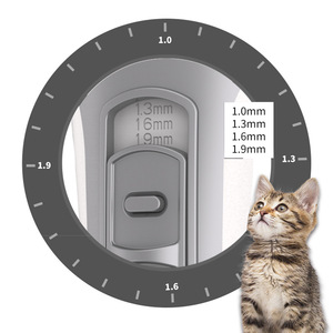 पेशेवर कारखाने प्रत्यक्ष पालतू इलेक्ट्रिक क्लिपर्स कुत्ते शेवर डिजिटल डिस्प्ले रिचार्जेबल बैटरी एब्स टाइटेनियम सिरेमिक हेड - Product Image 5