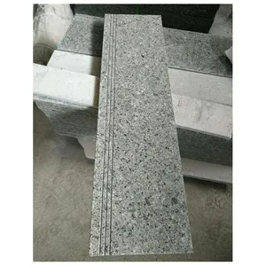 Good price high quality nature granite polished modern gray granite stairs step cut to size tile