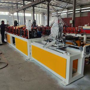 Top bán giá tốt nhất nhà máy sản xuất thang máy cửa sàn Nâng Tấm bên hoàn toàn tự động cuộn tạo thành máy với lỗ đục lỗ - Product Image 1