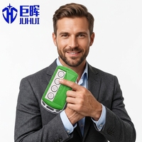 Télécommande universelle à coque de couleur personnalisée, 433 MHz, 4 canaux, sans fil, pour ouvre-porte coulissant automatique