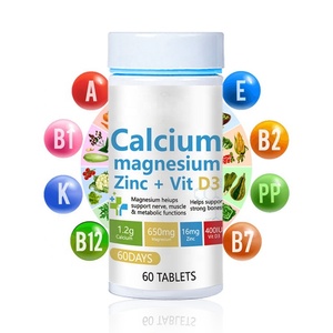 Tabletas de Colágeno con <span class=keywords><strong>Calcio</strong></span>, <span class=keywords><strong>Magnesio</strong></span>, <span class=keywords><strong>Zinc</strong></span> <span class=keywords><strong>y</strong></span> Vitamina D3 de Alta Absorción OEM, 60 Unidades, Suplemento Personalizable para Huesos de Adultos - Product Image 5