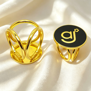 Customized Metal <b>Badge</b> Circular Engraved Luxury <b>Pin</b> On Nickel-Free Fashion Statement Piece - Product Image 3