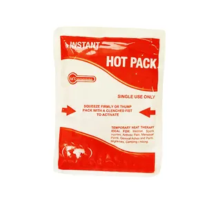 Medische Niet Giftig Hot Packs Comprimeren Wraps Instant Hot Pack Wegwerp Warmte Pak