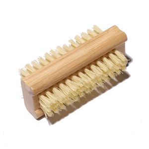 Brosse à ongles en bois en gros, double face, brosse de nettoyage <span class=keywords><strong>naturelle</strong></span> pour ongles, brosse de nettoyage pour ongles écologique, personnalisation acceptable - Product Image 6