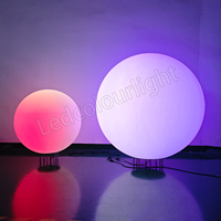 Éclairage de scène à pixels adressables, 80 cm, 120 cm, LED DMX, boule suspendue LED, lumière à pixels LED, DC24V, étanche