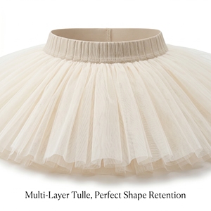 Factory Custom Ombre Tulle <b>Ballet</b> <b>Tutu</b> Multi-Color Half Pleated Skirt Professional Rehearsal Practice <b>Tutu</b> for Stage Performance - Product Image 3