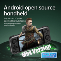 WL Max Version 5 pouces Écran HD IPS Android 11 Console de jeu portable rétro sans fil avec 10000 jeux intégrés Batterie 4000 mAh TF