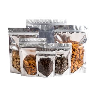 Clear Front Stand-up <span class=keywords><strong>Yin</strong></span> y <span class=keywords><strong>Yang</strong></span> Foil Plastic Zip Lock Bolsa de embalaje para alimentos para leche Comida para mascotas <span class=keywords><strong>Sushi</strong></span> Chicle - Product Image 3