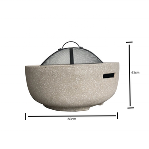 Suministro <span class=keywords><strong>de</strong></span> fábrica, jardín al aire libre, forma redonda, óxido <span class=keywords><strong>de</strong></span> magnesia, brasero <span class=keywords><strong>de</strong></span> acero <span class=keywords><strong>de</strong></span> hormigón, hoguera <span class=keywords><strong>de</strong></span> piedra sin humo con parrilla <span class=keywords><strong>de</strong></span> barbacoa - Product Image 5