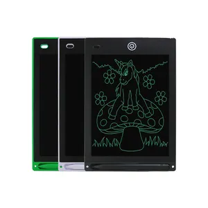 Kinder Doodle Pad LCD-Schreibt ablett für Kinder 8,5 10 12-Zoll-LCD-Schreibtafel elektronische digitale Schreib zeichnung Notizblock