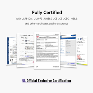Module <span class=keywords><strong>de</strong></span> stockage d'énergie LiFePO4 51,2 V 100 Ah à contrôle précis pour interface CAN Bus hybride PV, <span class=keywords><strong>batterie</strong></span> <span class=keywords><strong>de</strong></span> rack <span class=keywords><strong>de</strong></span> serveur BMS 100 A - Product Image 2