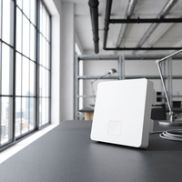 Punto de Acceso Wi-Fi 6 Premium de Doble Banda con 2 Puertos Gigabit Ethernet, Alimentado por PoE para Redes de Edificios Comerciales