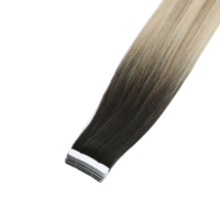 Extensions de cheveux synthétiques GLADYS, 20 pièces, extensions de cheveux adhésives sans couture naturelles pour femmes, noir, brun, rose, bleu