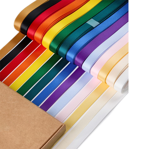 Ruban personnalisé en satin imprimé avec logo, disponible en plusieurs couleurs, idéal pour les fleuristes et les cadeaux – Offre Spéciale - Product Image 2