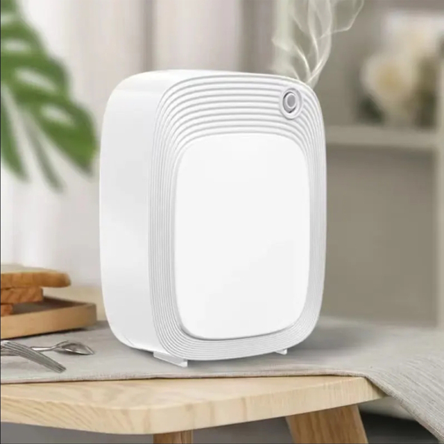 Custom Electric Plastic Aroma Diffuser Nebulizer Waterless Medium Area Adjustable WiFi USB French 1 Year 200ml 12 White Black