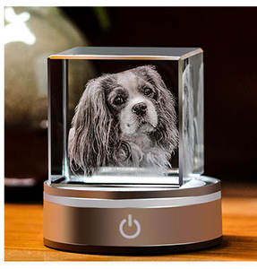 เครื่องเลเซอร์คริสตัล3D ธุรกิจขนาดเล็กสำหรับพวงกุญแจก้อนคริสตัลอะคริลิกรูปแบบกราฟิก DXF - Product Image 5