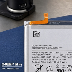 Batterie rechargeable Li-ion EB-BG998ABY de haute qualité pour téléphone Samsung Galaxy S21 Ultra, vente en gros - Product Image 2