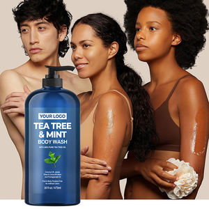 <span class=keywords><strong>Gel</strong></span> nettoyant à base de plantes pour le nettoyage en profondeur et le soulagement des odeurs corporelles Infections fongiques Athlète Body Wash with Tea Tree & Peppermint Cooling Herbal <span class=keywords><strong>Gel</strong></span> Formula - Product Image 6