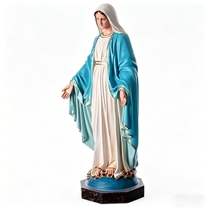 Statue de Notre-Dame de Grâce Vierge <span class=keywords><strong>Marie</strong></span> - Figurine Religieuse en Résine pour Autel Domestique et Décoration Spirituelle - Product Image 1