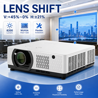 Projecteur laser professionnel 8200 lumens 3LCD WUXGA 1920x1200 pour l'éducation et les salles de réunion
