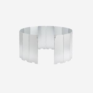 16 plaques pare-vent pliables en aluminium pour extérieur, déflecteur pliable, pare-brise, protection de poêle, pare-brise de <span class=keywords><strong>camping</strong></span> - Product Image 1