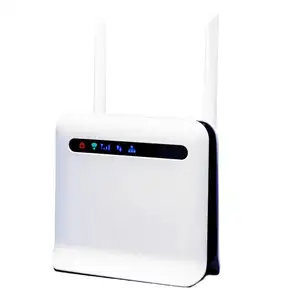 Eropa Versi B1/3/5/7/8/20/40 Nirkabel Indoor Outdoor CPE Router Kecepatan Tinggi 300Mbps Modem 4G LTE Kartu SIM