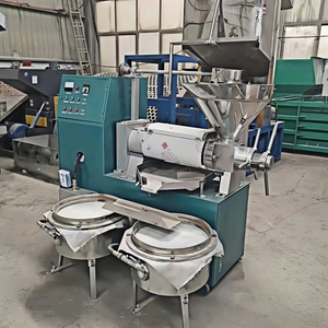 Automatic Cold & Hot Pressing Peanut/Rapeseed <b>Oil</b> Making <b>Machine</b> 40-80kg/h Energy Saving 220V - Product Image 4