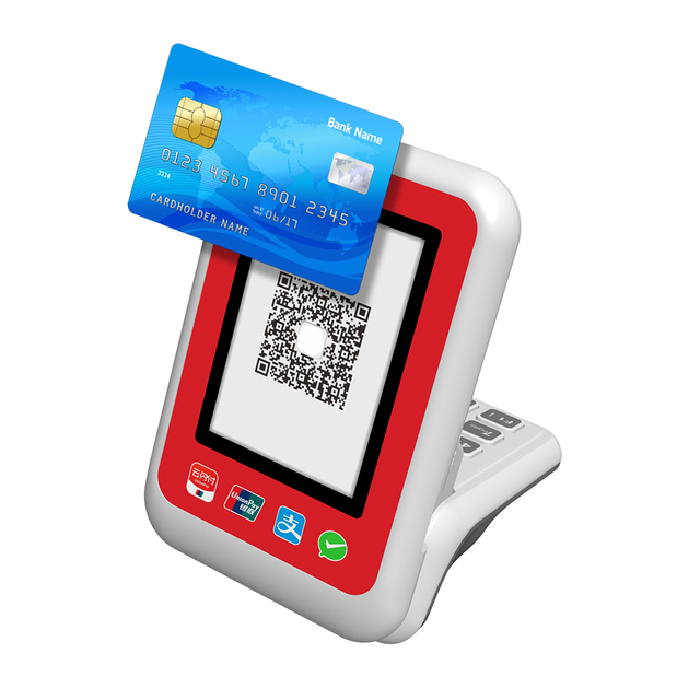 2.4 Inch 4G/WFI/BT Dynamic QR Code Generator Display Payment Terminal with NFC Keyboard Optional Z30