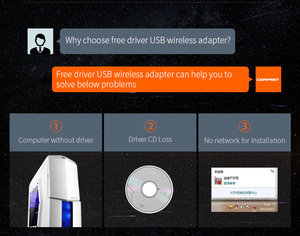 Comfast CF-WU815N rtl8188gu trình điều khiển miễn phí USB wifi Dongle 150Mbps Mini không dây USB Adapter cho Android - Product Image 6