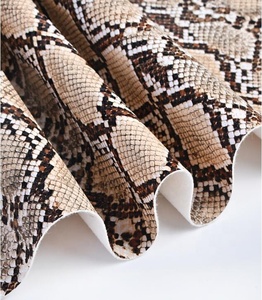 Thằn Lằn Phổ Biến Rắn Da Mô Hình PU/PVC In Faux Da Vải Tổng Hợp Da Rắn Vải Cho Túi Xách, Giày Dép - Product Image 5