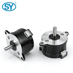 มอเตอร์สเต็ปเปอร์แบบแพนเค้ก SY 36 มม. <span class=keywords><strong>Nema</strong></span> <span class=keywords><strong>14</strong></span> 0.6A 12V-24V แรงบิด 0.<span class=keywords><strong>14</strong></span> นิวตันเมตร มุมก้าว 1.8 องศา 200 ก้าว มอเตอร์สเต็ปปิ้งไฮบริดแบบไบโพลาร์ 2 เฟส - Product Image 1