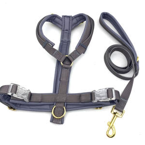 Tali kekang hewan peliharaan desain bentuk Y Multi warna baru tali kustom kerah anjing ukuran besar mewah dapat disesuaikan untuk berjalan kucing dan anjing - Product Image 2