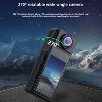 Mini caméra espion ultra-compacte 1080P WiFi portable avec vision nocturne et détection de mouvement pour le sport et les voyages