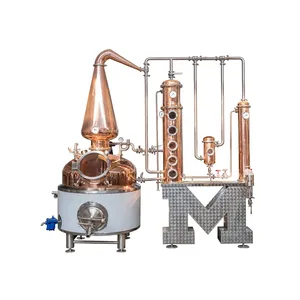 Meto High Quality Custom Alcohol Recovery Column Distill Equipment For Whisky Rum Gin Vodka Brandy