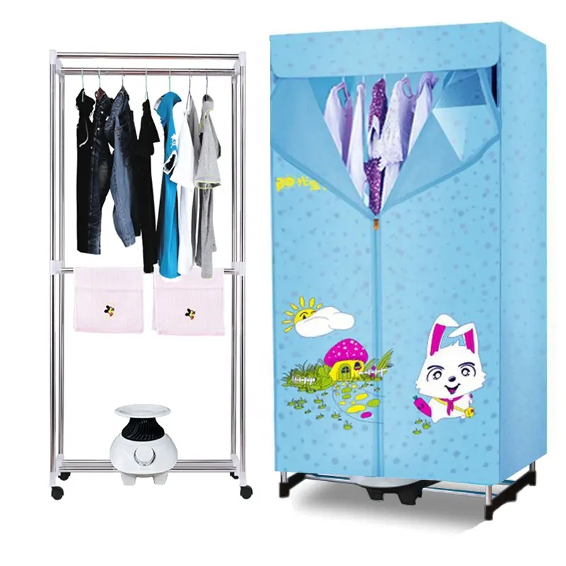 Quadrate Foldable Clothes-drying Rack Safe Use Electric Clothes Drying Rack Clothes