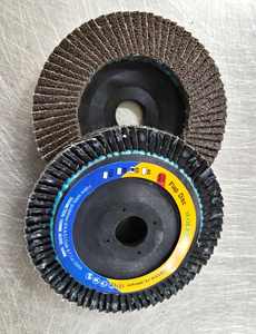 Disque à lamelles en oxyde d'aluminium 40-320 grains 4 pouces 5 pouces pour le meulage du métal, l'ébavurage et la finition de surface - Product Image 2