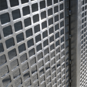 Tôle métallique perforée renforcée pour coffrage en <span class=keywords><strong>béton</strong></span>, <span class=keywords><strong>grille</strong></span> carrée perforée en <span class=keywords><strong>fer</strong></span> pour clôtures de sécurité - Product Image 5