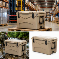 Glacière portable KUER avec logo personnalisé, durable, grande capacité 45 litres, pour usage alimentaire