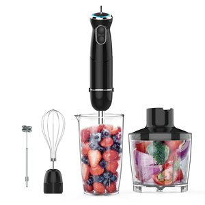 Máy xay cầm tay 1000W, máy xay nhúng đa năng với các phụ kiện: Lưỡi dao bằng thép không gỉ, máy xay cầm tay 6 trong 1 - Product Image 2