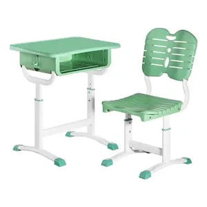 Escritorio Escolar Personalizado con Altura Ajustable sin Taladros para Aulas de Secundaria - Product Image 2