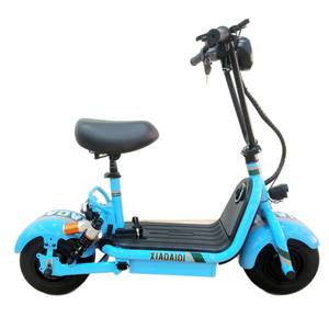 สกู๊ตเตอร์ไฟฟ้าขนาดเล็ก 48V12ah จักรยานไฟฟ้า มอเตอร์ไร้แปรงถ่าน 800W ยางใหญ่ จักรยานไฟฟ้าในเมืองสำหรับผู้ใหญ่ - Product Image 3