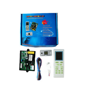 Carte de commande de climatiseur NPTC-201KC-D avec affichage numérique de la température et télécommande pour usage domestique - Product Image 1