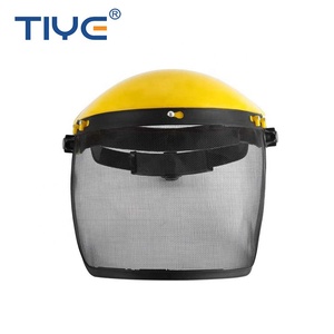 Casque pour utilisation avec une tronçonneuse, casque professionnel forestier, masque de sécurité pour tronçonneuse, taille-haie, élagueurs - Product Image 3